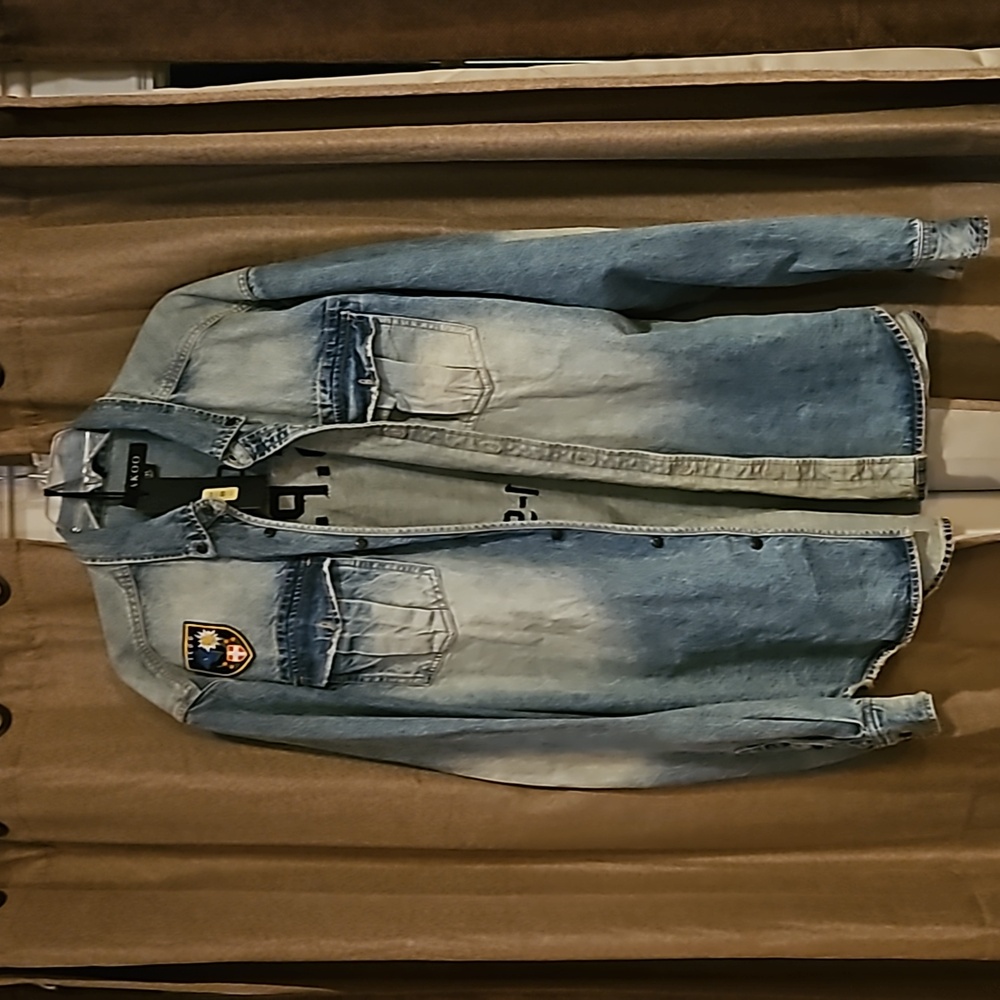 Akoo Denim Shirt New never been worn